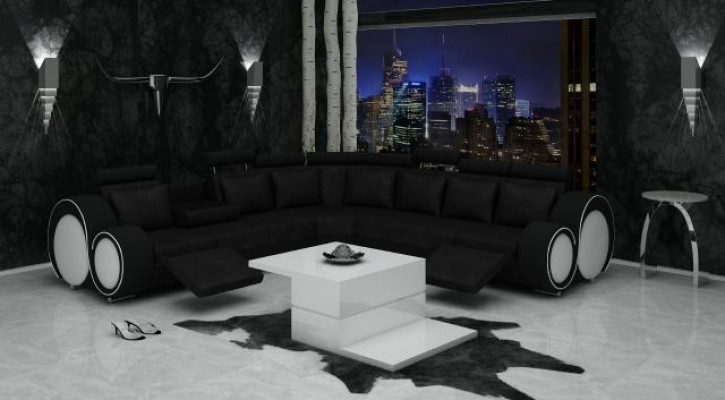 Włókienniczy SOFA +USB, SOFA PROJEKTANTOWA Narożnikowa kanapa Żywy krajobraz Narożnik NOWOŚĆ Ustawić Skóra