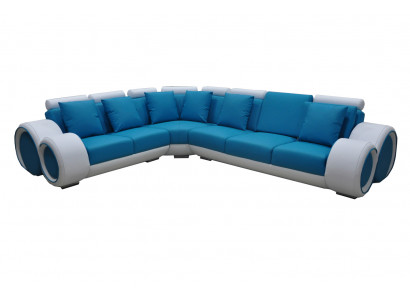Design Skóra Podkładka XXL Siedziba Pokój Narożnik Living Sofa Couch Designer