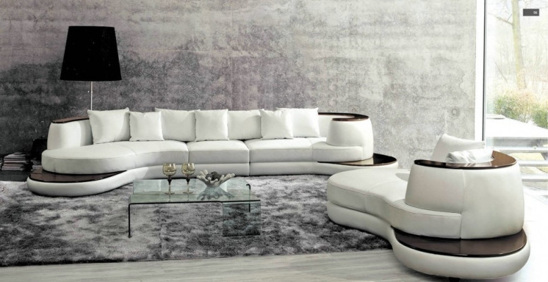 Designerska sofa Narożnikowa kanapa Żywy krajobraz Sofa okrągła Sofa skórzana Kanapa Sofa UForm Royal
