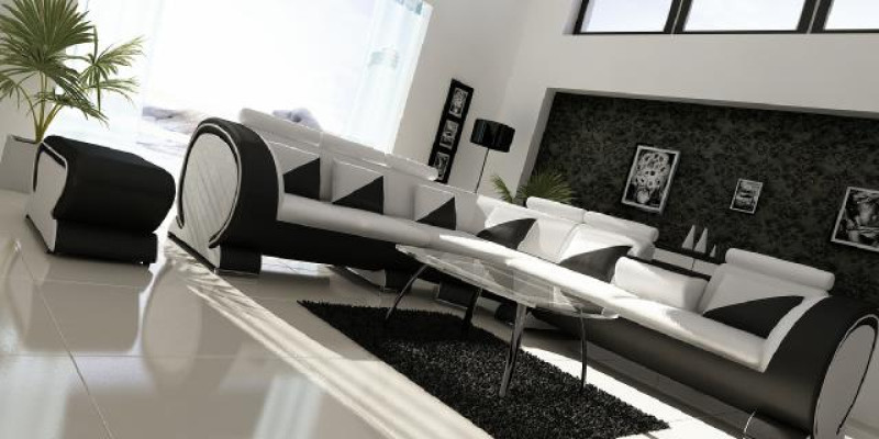 Projektant Narożnikowa kanapa Żywy krajobraz Sofa + Podkładka USB Ustawić Sofy Lounge Sofy