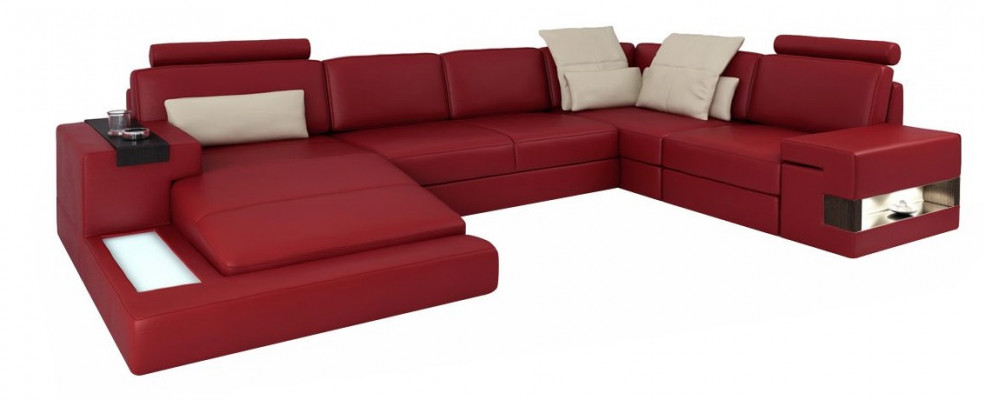 Żywy krajobraz Narożnikowa kanapa Kształt U Couch Siedziba Podkładka Sofa Nowoczesna Sofa Nowość