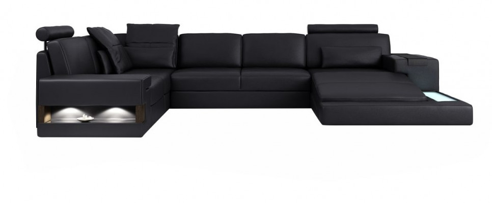Narożnikowa kanapa Kształt U Couch Design Podkładka Włókienniczy New Żywy krajobrazu funkcja łóżka Materiał