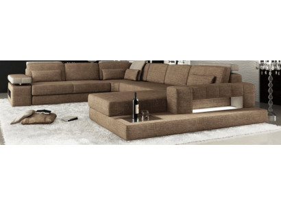 Narożnik Sofa Couch Podkładka Żywy krajobraz U Form Narożnikowa kanapa Żywy krajobraz New