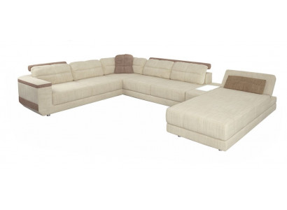 Design Narożnikowa kanapa Kształt U Nowoczesna Sofa Żywy krajobraz Podkładka Funkcja łóżka Meble New