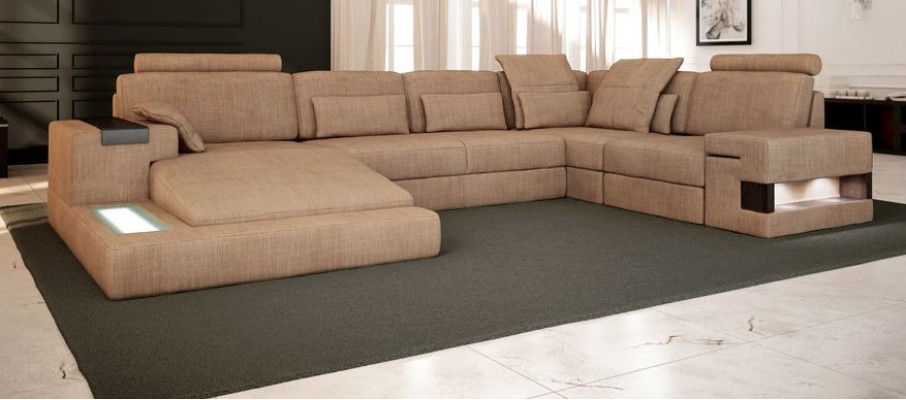 UForm Podkładka Kanapy Włókienniczy Design Illuminated Żywy krajobraz Narożnikowa kanapa Sofa Couch