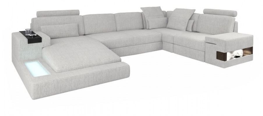 Narożnikowa kanapa Żywy krajobraz Sofa Kanapa U Shape Podkładka Couchen Włókienniczy Design Meble Nowość
