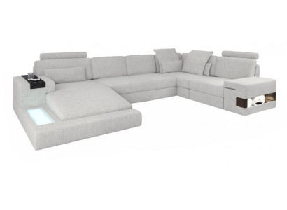 Narożnikowa kanapa Żywy krajobraz Sofa Kanapa U Shape Podkładka Couchen Włókienniczy Design Meble Nowość