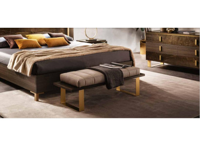 Podnóżek Designerski Stołek Boczny Ławka Włoska Sypialnia Meble 140cm