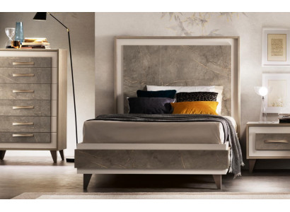 Łóżko tapicerowane łóżka Łóżko Podkładka Drewno Designer Hotel Design arredoclassic 120 cm
