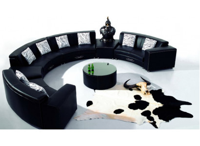 Okrągła sofa do kanapy USB duża