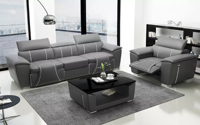 Zestaw sofowy 321 miejsce do siedzenia Zestaw Design Sofa Kanapy Podkładka Kanapa Modern Tabela Nowość