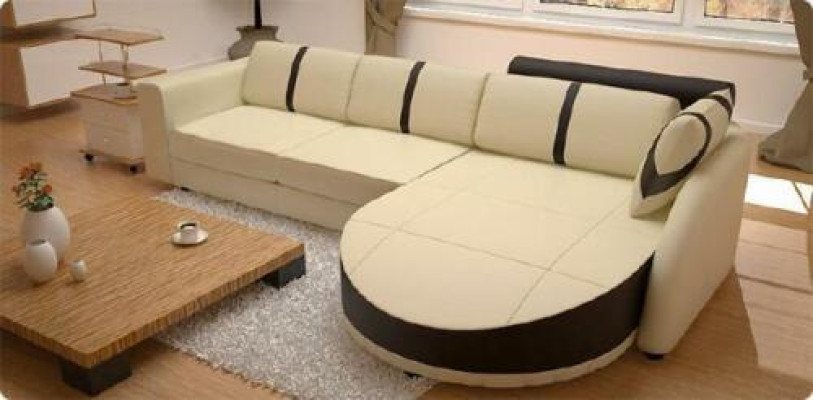 SOFA PROJEKTANTOWA SOFA SKÓRZANA SOFA NAROŻNA z USB SKÓRZANA SOFA Narożnikowa kanapa z funkcją łóżka
