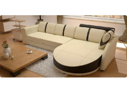 SKÓRZANA SOFA z USB Narożnikowa kanapa z funkcją łóżka DESIGNER SOFA SOFA ROZKŁADANA NOWOŚĆ MINI COLO