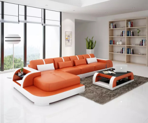 Design Narożnikowa kanapa Sofa Kanapa Podkładka Sofa Zestaw narożny Narożnik Kanapa Zestawy siedzisk 2 sztuki.