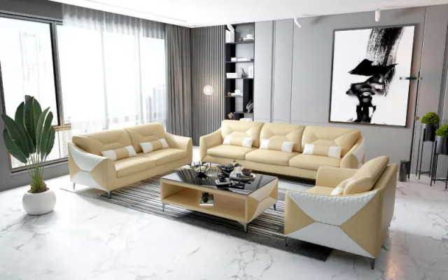 Zestaw sofowy 321 miejsce do siedzenia Zestaw Design Sofa Kanapy Kanapa Luksusowa Nowa konstrukcja Podkładki