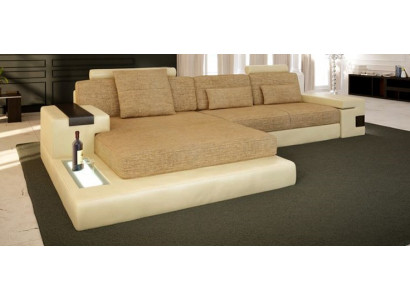 Sofa w kształcie litery L Couch Design Couch Włókienniczy Modern Podkładka Żywy krajobraz Narożnikowa kanapa Nowość