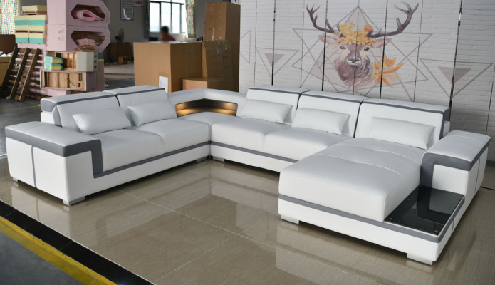 Sofa do salonu Podkładka wille kanapa w formacie xxl sofy kanapy poduszki do siedzenia Narożnik