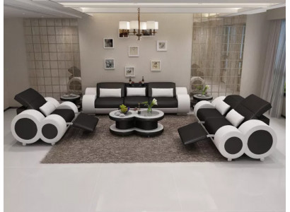 Żywy krajobraz designerska sofa Zestaw sofowy 321 miejsce siedzące Narożnikowa kanapa Podkładka Ustawić