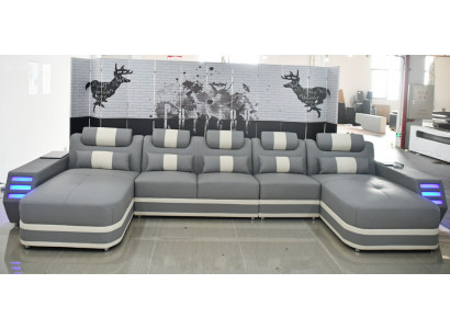 Narożnikowa kanapa Kształt U Sofa Sofa Tapicerowana Kanapa Sofy Kanapy Narożne sofy Design Ustawić