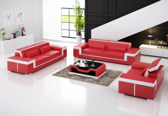 Żywy krajobraz Sofa Zestaw sofowy 321 miejsce siedzące Narożnikowa kanapa Podkładka projektant Ustawić