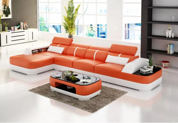 Zaprojektuj skórzany komplet wypoczynkowy salon narożny skórzana kanapa sofa podkładka kanapy sofy