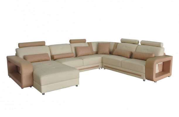 Narożnik Sofa + Podkładka USB Narożnik Living Pokój Projektant Krajobrazu Kanapy Włókienniczy A1135