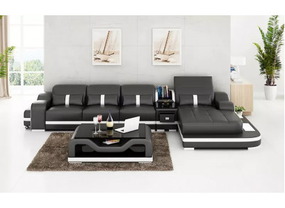 Podkładka Narożnikowa kanapa Narożnikowa kanapa Żywy krajobraz Skórzana sofa designerska sofa Narożnikowa kanapa w kształcie litery L