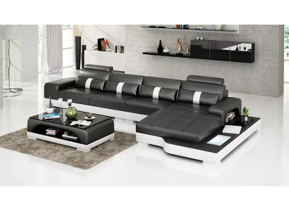 Narożnikowa kanapa w kształcie litery L Narożnikowa kanapa skórzana sofa designerska sofa Podkładka Narożnikowa kanapa Żywy krajobraz