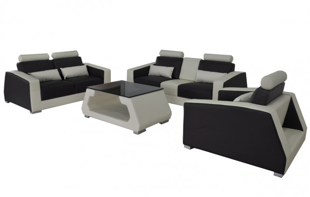 Nowoczesny Zestaw sofowy 3+2+1 miejsce do siedzenia Zestaw Design Podkładka Sofa Kanapa Kanapy