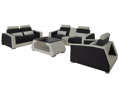Nowoczesny Zestaw sofowy 3+2+1 miejsce do siedzenia Zestaw Design Podkładka Sofa Kanapa Kanapy