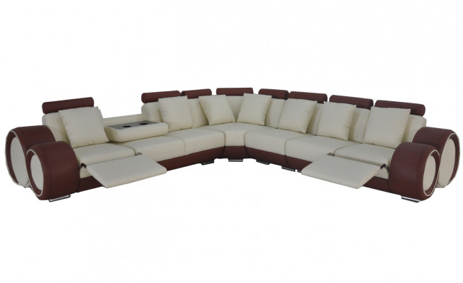Design Skóra Podkładka Siedziba Pokój Narożnik Living Sofa +USB Designer Ustawić Sofy Nowość