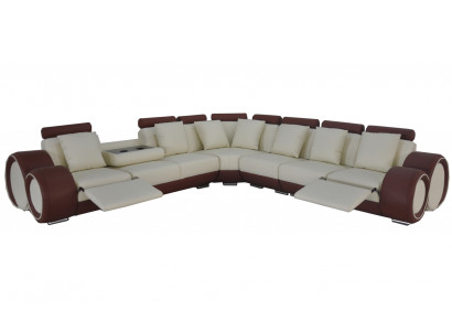 Design Skóra Podkładka Siedziba Pokój Narożnik Living Sofa +USB Designer Ustawić Sofy Nowość
