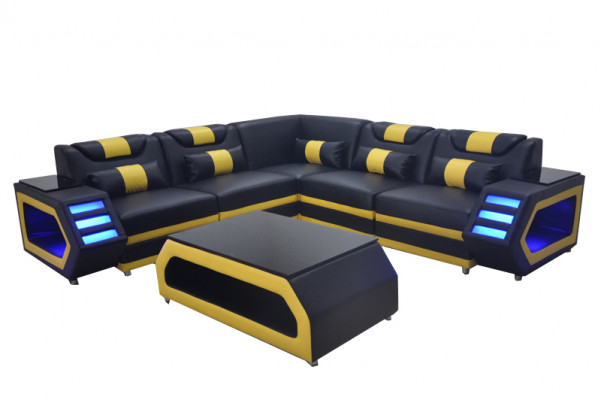 Designerska Podkładka Kanapa Narożnik Skóra Narożnik Sofa Podkładka Krajobraz Pokój