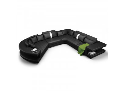 Żywy krajobraz Modern Siedziba Podkładka Living Room Podkładka Narożnik Couch USB + Light