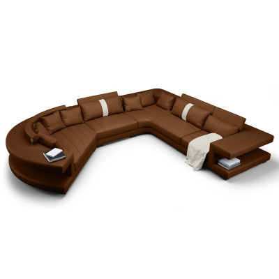 Żywy krajobraz Modern Siedziba Podkładka Living Room Podkładka Narożnik Couch USB + Light