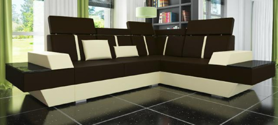 Podkładka Couch Sofa z USB, narożnik skórzana kanapa skórzana designerska sofa skórzana Żywy krajobraz