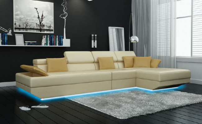 Żywy krajobraz Podkładka Narożnik Narożnik Sofa z USB Ustawić Landscape Skóra 2719C Nowość
