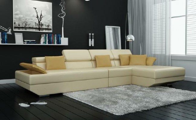 Żywy krajobraz Podkładka Narożnik Narożnik Sofa z USB Ustawić Landscape Skóra 2719C Nowość