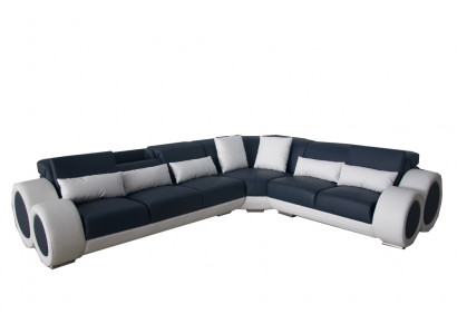 Design Narożnik Kanapa Podkładka Sofa Skóra Siedziba Ustawić Nowoczesne Kanapy Sofy