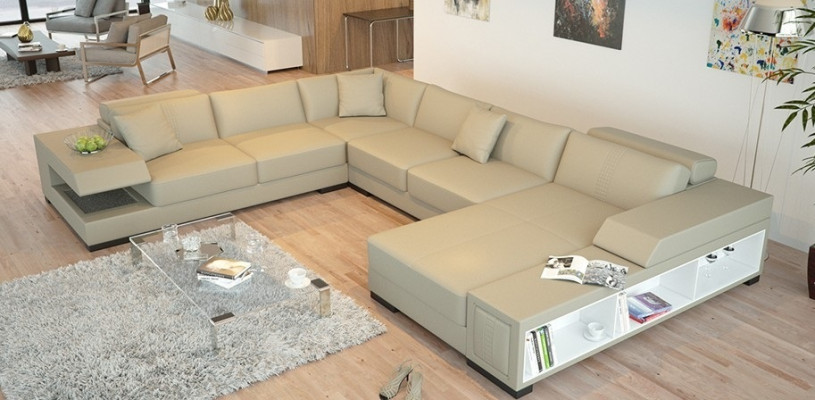 Innowacyjny design dla Twojego domu Odkryj Ty Nowy Kształt U Narożnikowa kanapa w luksusowym stylu I