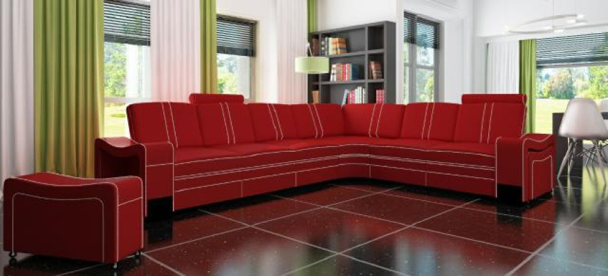 SKÓRZANA SOFA