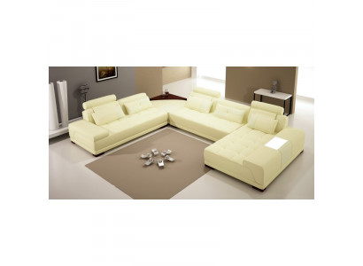 Design Żywy krajobraz Sofa Narożnikowa kanapa Podkładka Narożnik Siedziba Ustawić Skóra USB+LED