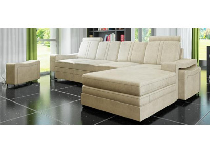 Kanapa tekstylna z USB Sofa materiałowa kanapa Narożnikowa kanapa Sofa Podkładka Ustawić Narożnik Nowość