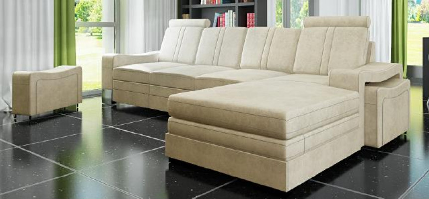 Kanapa materiałowa z sofą USB Podkładka Ustawić Narożnik Nowa kanapa tekstylna narożna sofa materiałowa