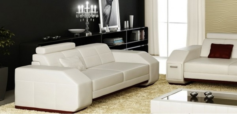 Designerski Zestaw sofowy Skórzana Sofa USB Zestaw 3+2+1 Ustawić Nowa Sofa Kanapa Obcios