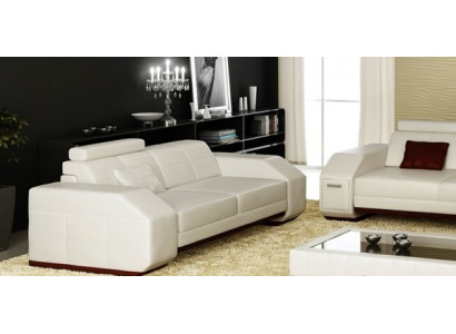 Zestaw sofowy z USB Sofa Couch Podkładka Siedziba Ustawić 3+2+1 Żywy krajobraz Skóra