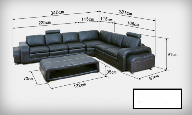 Designerska skórzana sofa z USB Couch Żywy krajobraz Narożnikowa kanapa Narożnik Moderne Ustawić Nowość