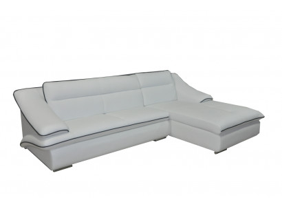 Narożnik Sofa Skóra z USB, Narożnik Ustawić Narożnik Krajobraz Podkładka Design Living L Shape