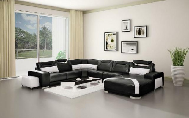 Narożnikowa kanapa Podkładka Żywy krajobraz Couch Sofa Żywy krajobraz UForm Siedziba Narożnik PH739C