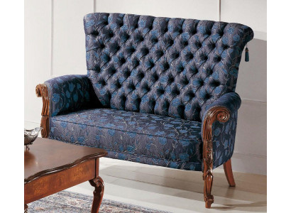 Sofa 2 miejsce do siedzenia Italian Meble design Włókienniczy Podkładka Siedziba sofy Dwumiejscowe Nowe